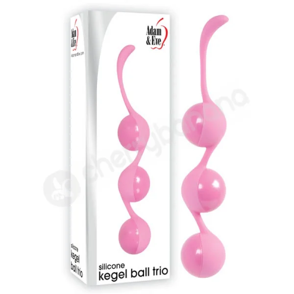 Adam & Eve Pink Kegel Ball Trio