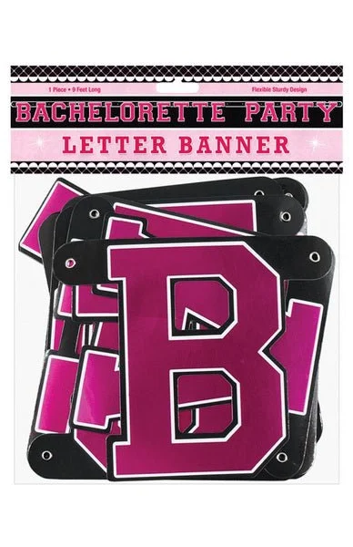 Bachelorette Party Letter Banner