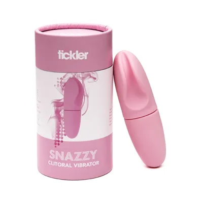 Tickler Vibes Snazzy Smooth Operator Clitoral Vibrator Pink