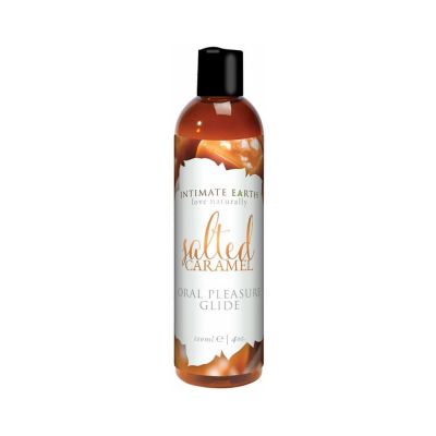 Intimate Earth Sea Salt Caramel Flavored Glide 120ml