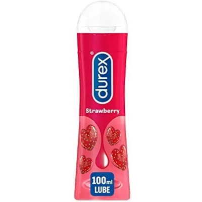 Durex Strawberry Flavoured Lube Gel 100 ml