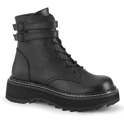 1 1 4 inches PF Lace Up Ankle Boot Side Zip