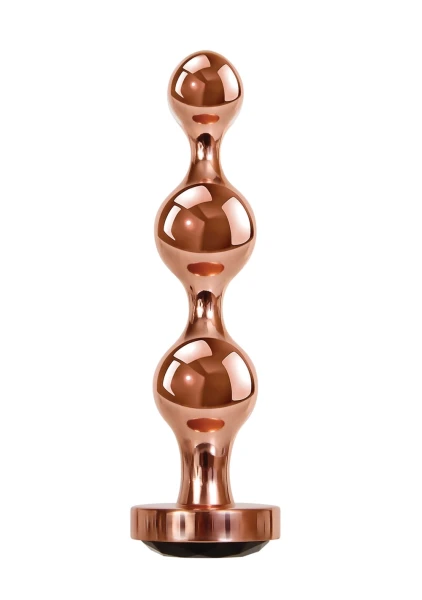 Gold Digger Metal Anal Beads - 1 Plug