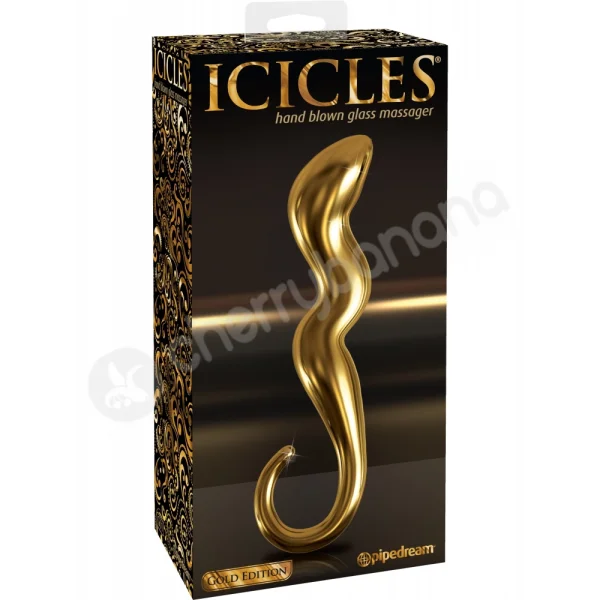 Icicles Gold Edition #1 Glass Dildo