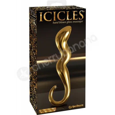 Icicles Gold Edition 1 Glass Dildo