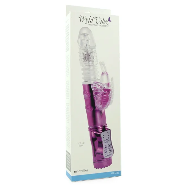 Wyld Vibes Deep Stroker Butterfly - Purple — image 6 of 10