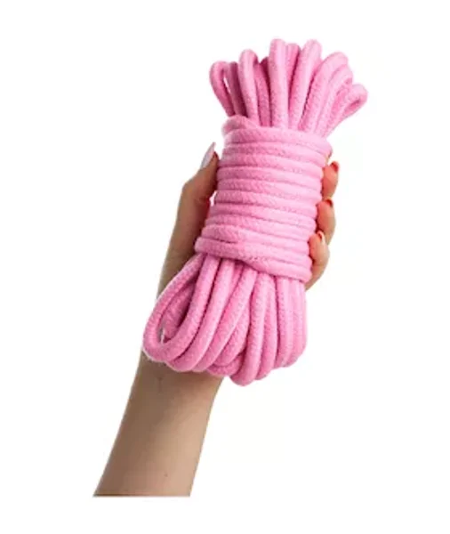 Share Satisfaction Luxury Bondage Rope - 5m - Pink — image 4 of 4