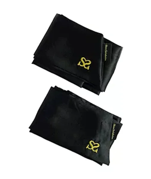 Share Satisfaction Luxury Bondage Ties - Black
