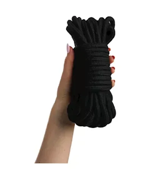 Share Satisfaction Luxury Bondage Rope - 10m - Black — image 4 of 4