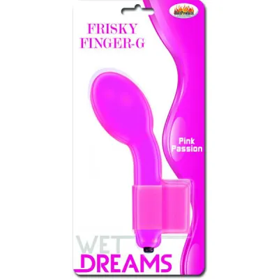 Wet Dreams Frisky Finger G Pink Vibrator