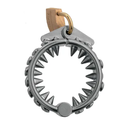 Impaler Locking CBT Ring With Spikes