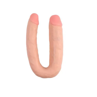 Her Double Penetration Dildo 17 7 Inch Flesh 17 7 Inch