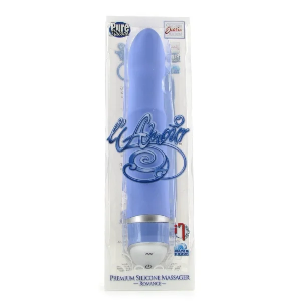 L’Amour Premium Silicone Waterproof Vibrator - Romance