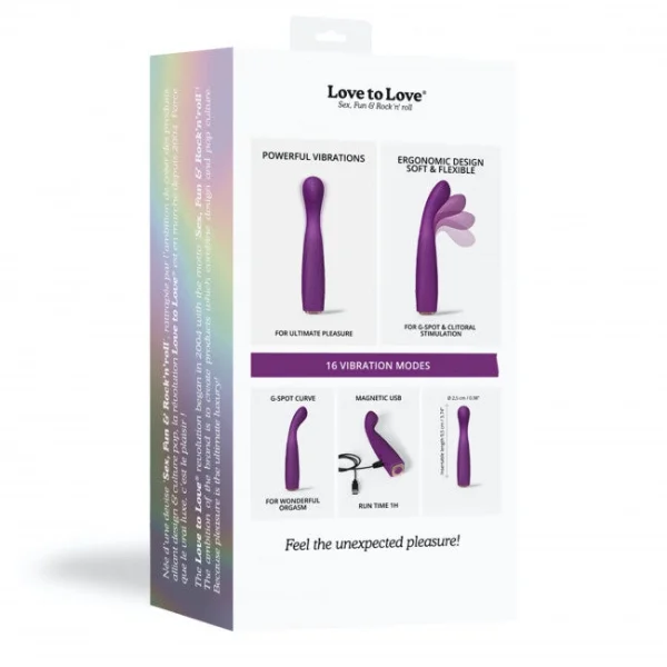 Love To Love Feel Me Aubergine