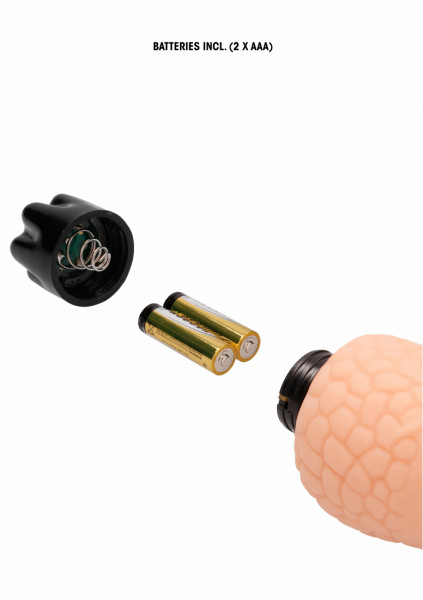 Realistic Skin Vibrator - Small - Skin - Realistic Vibrators