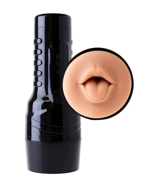 Nood Mouth Masturbator In Casing - 8.5 Inch