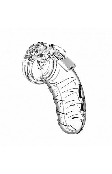 Mancage Chastity 4.5 inches Cock Cage Model 4 Clear