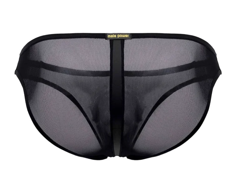 Landing Strip Bikini Brief - Medium - Black