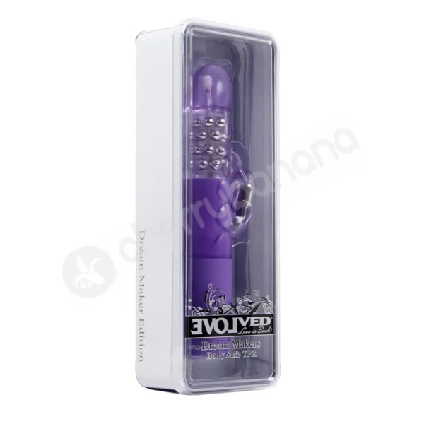 Dream Maker Heavenly Dolphin Purple Vibrator