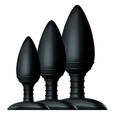 Nexus Silicone Butt Plug Trio