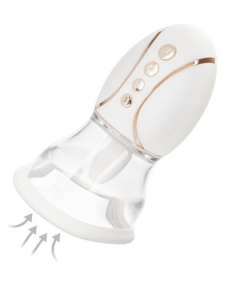 California Exotic Empowered Smart Pleasure Queen Suction Massager With Tongue