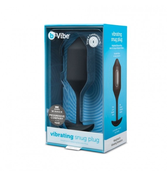 XL Vibrating Weighted Butt Plug