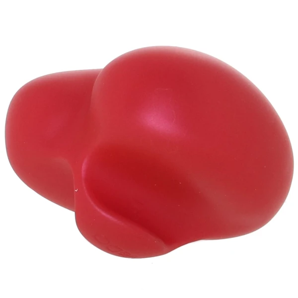 Amore Pleasure Vibe Silicone Heart Shaped Rechargeable Clitoral Stimulator By VeDO - Red