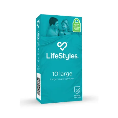 Lifestyles Large Condoms 10 Pack