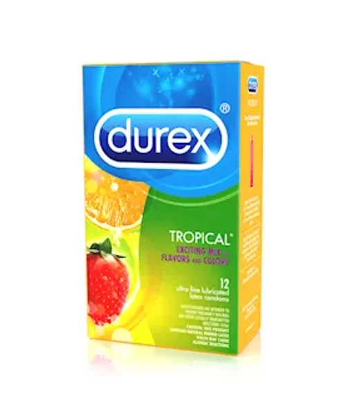 Durex Tropical Flavoured Condoms 12 Pack - 12 — image 2 of 2
