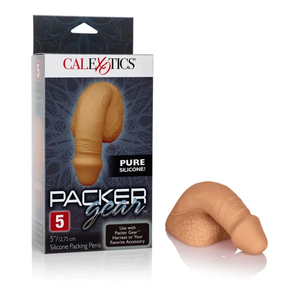 Packer Gear Silicone Packing Penis 5'' / 12.75 cm  By CalExotics - Caramel