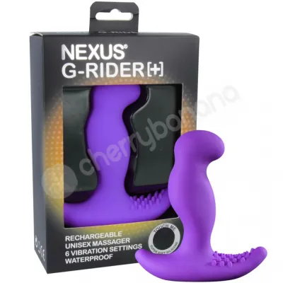 Nexus G Rider Purple 6 Mode Unisex Vibrator