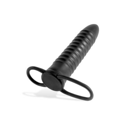 Pipedream Ribbed 7 Double Strap On