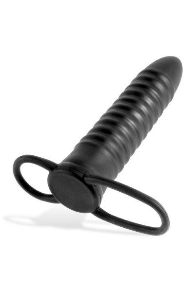 Pipedream Ribbed 7" Double Strap On