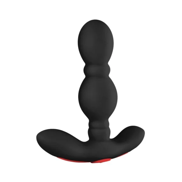 Forto Vibrating Anal Plug Black