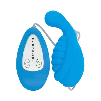 Gossip Whirl 4 Speed Silicone Egg Vibe Blue