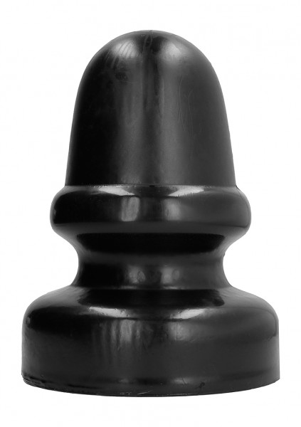 All Black 23 cm - Vibrating Butt Plug