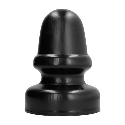 All Black 23 cm Vibrating Butt Plug
