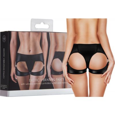 Exotic Vibrating Panty Black