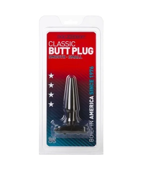 Classic Butt Plug Small Black — image 3 of 4