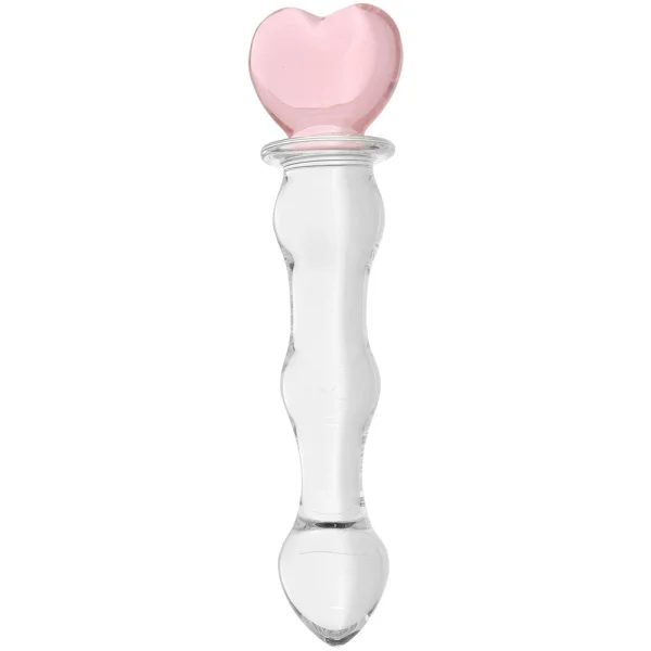 Gläs 8&quot; Sweetheart Glass Dildo