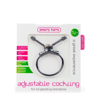 Adjustable Cockring Black