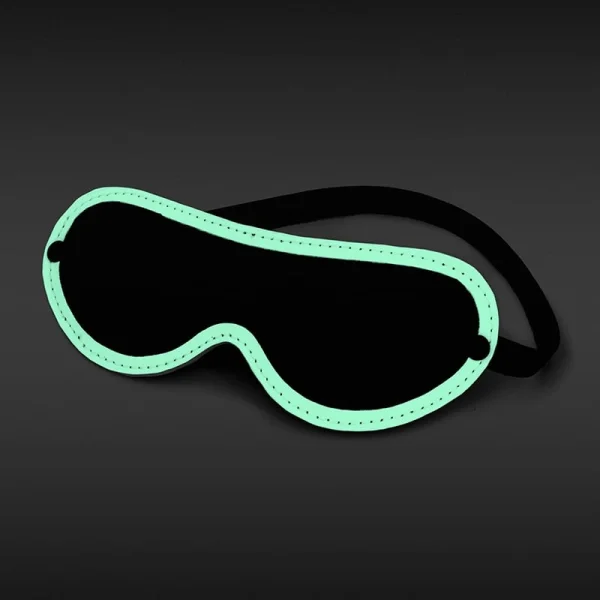 NS - GLO Bondage - Blindfold - Green