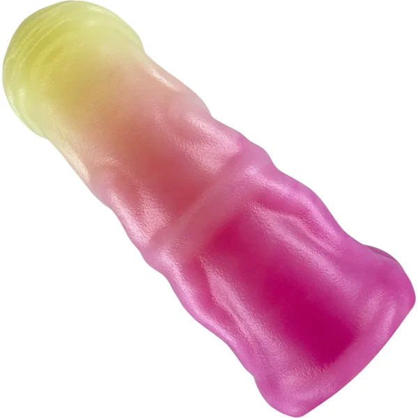 Raw Love Studio Big Willy 5.5" Silicone  Fantasy Dildo - Miami Sunset
