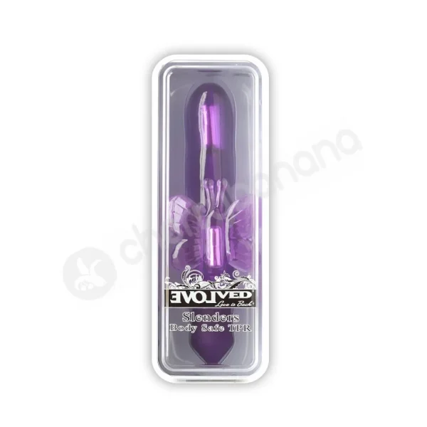 Slenders Flutter Purple Vibrator