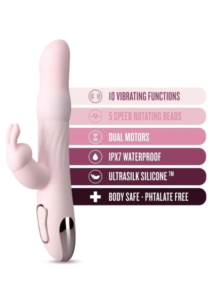 Lush Aurora Rotating Rabbit Vibrator by Blush Novelties