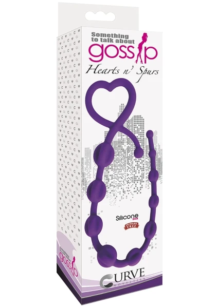 Gossip Hearts N Spurs Anal Beads