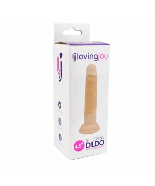 Loving Joy 4.5 Inch Silicone Dildo