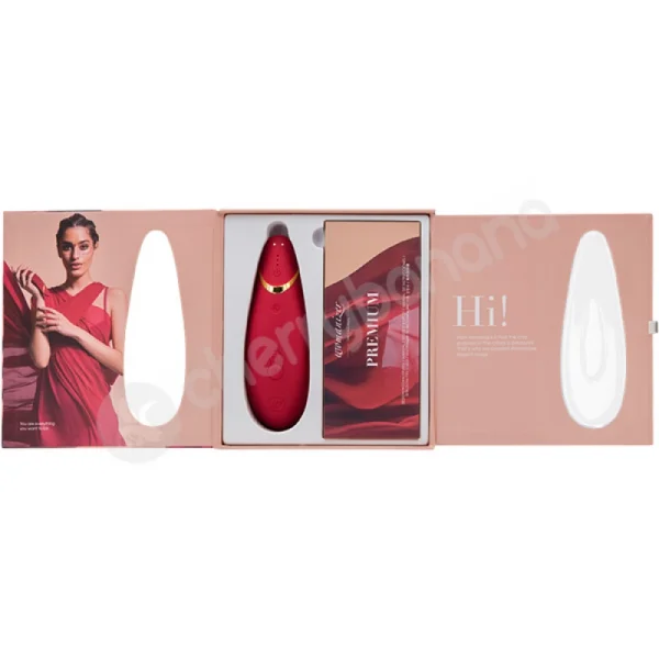 Womanizer Premium Red Clitoral Suction Stimulator