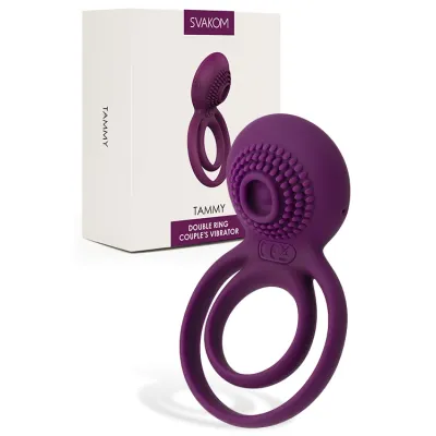 Svakom Tammy 3 1 Vibrating Couples Ring with Double Rings