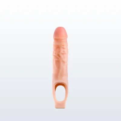 Performance 9 quot Cock Sheath Penis Extender Vanilla